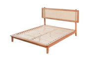 Retro Wooden Bed Frame